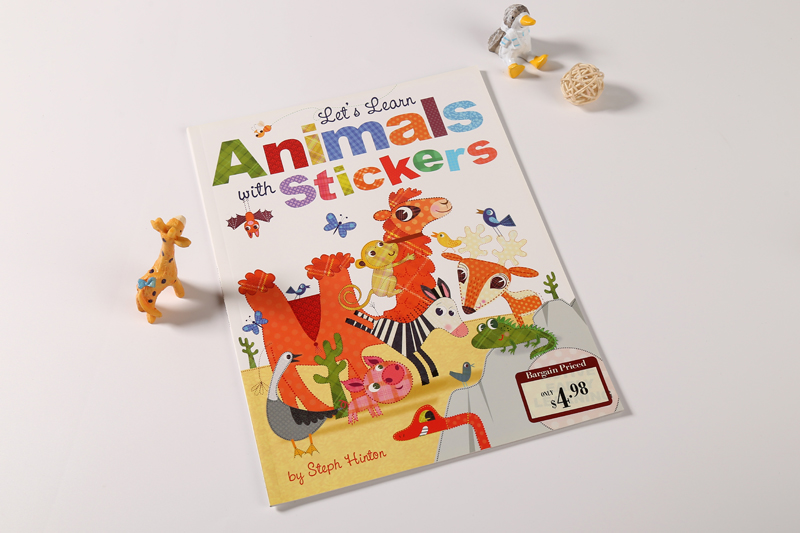 書(shū)刊印刷-animals stickers